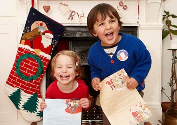 Put a smile on your child's face with a letter from Santa