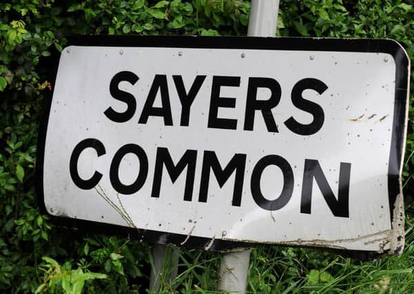 possibility of new homes between Henfield and Sayers Common
