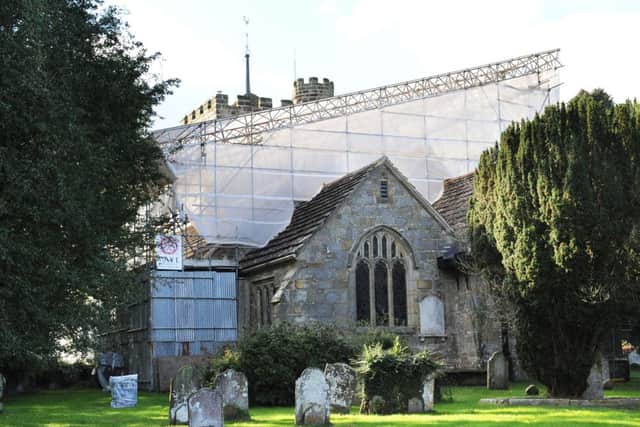 JPCT 151013 S13411583x Cowfold, St Peter's Church  potential English Heritage at Risk -photo by Steve Cobb