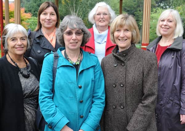 JPCT 011013 S13391777x Trudie Mitchell, Angela Koch, Frances Haigh, Mary Crosbie, Diane Sumpter and Jane Apostolou -photo by Steve Cobb