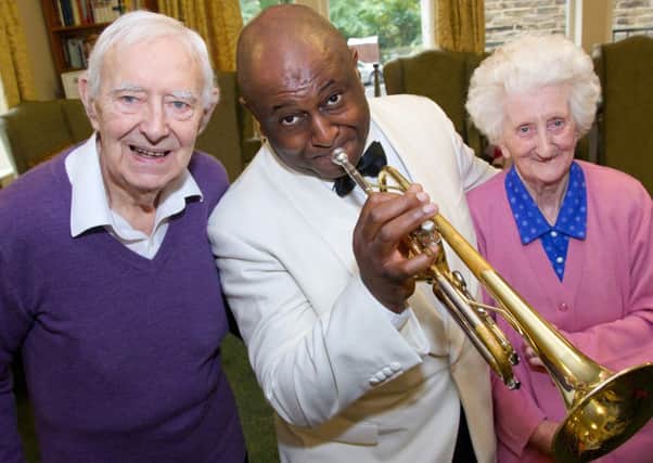 BUPA Residents with "Louis Armstrong" Shenton Dixon