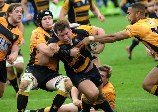 Dan Sargent scored Raiders' third try at Rosslyn Park