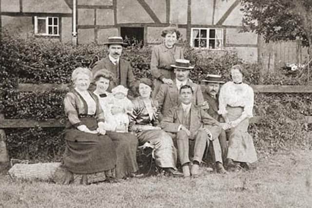 The Nash family at Little Buckswood Farm
