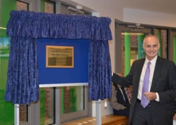 Crispin Blunt MP at the official opening.
