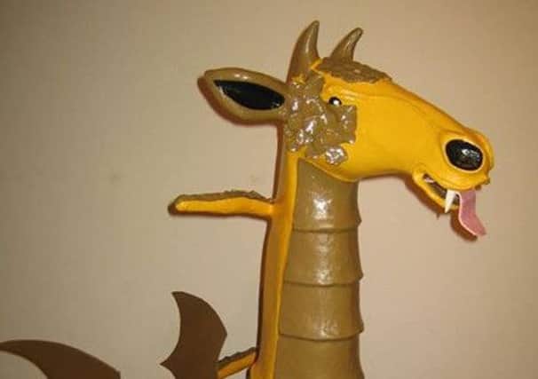Dragon giraffe designed by Horsham Matters