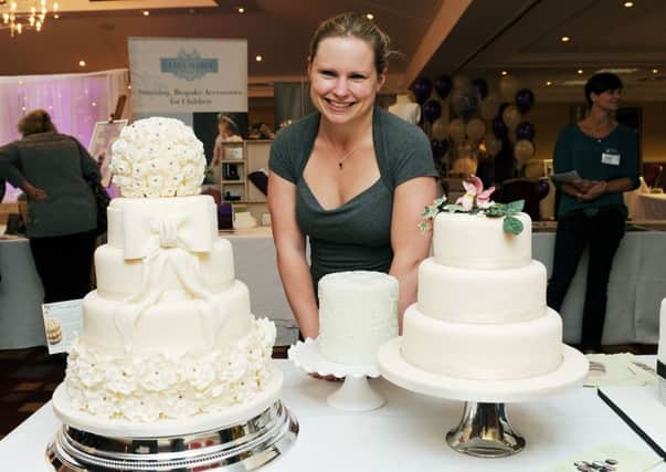 Lucy Howgate from Decadent Delights was among those at the etc wedding fayre
