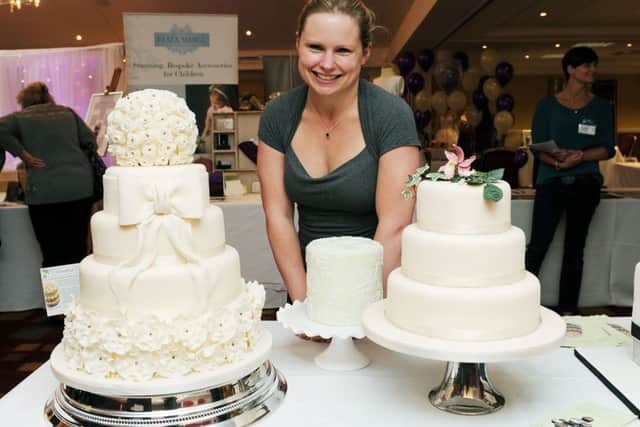 Lucy Howgate from Decadent Delights was among those at the etc wedding fayre