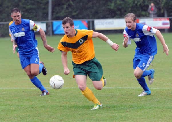 The only sour note for Horsham was an injury to midfielder Byron Napper