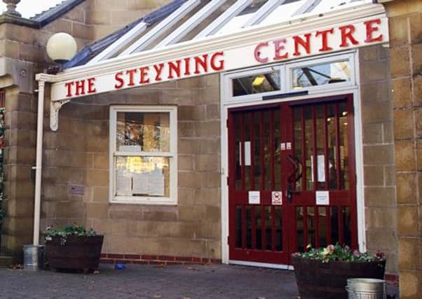The Steyning Centre, where the parish meeting was held last night