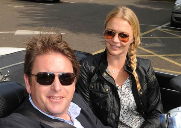 JPCT 270613 Antiques Road Trip comes to Horsham. James Martin and Jodie Kidd. Photo by Derek Martin