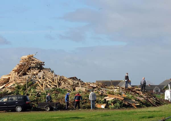 Littlehampton's bonfire is ready to burn - but dangerous weather has forced organisers to cancel the event         L43523H13