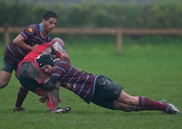 Crawley Rugby Club in action against Seaford