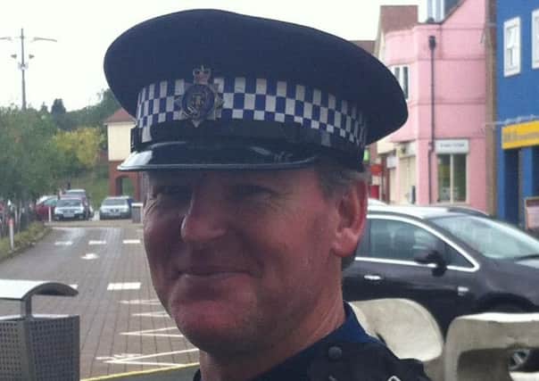 Sussex Police PCSO Damian Cecil.