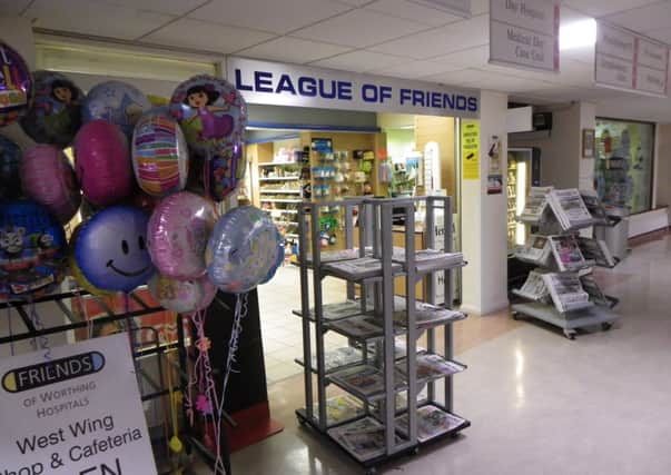 League of Friends café in Worthing Hospital