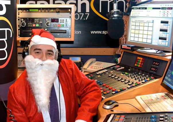 Splash FM breakfast show presenter Kevin King is ready for the Santa Dash
