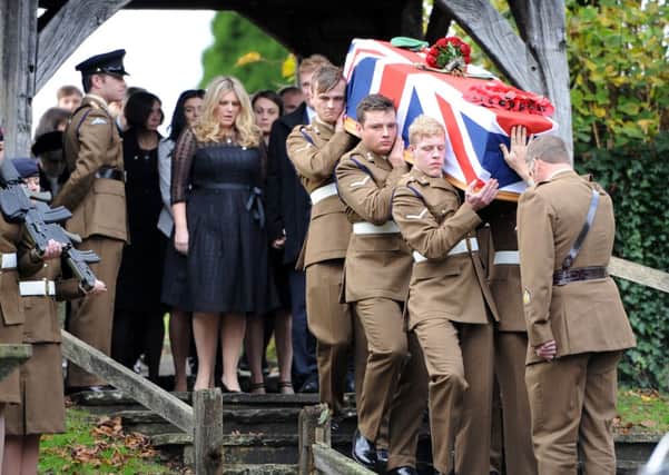 JPCT 051113 Funeral of Lance Corporal James Lee Brynin. Photo by Derek Martin