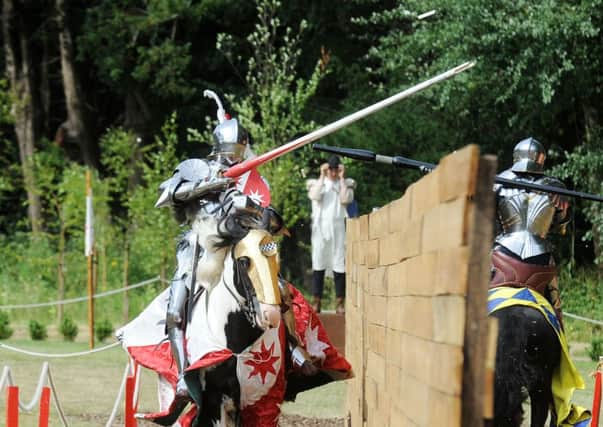 Mediaeval joust and tournament at Arundel Castle