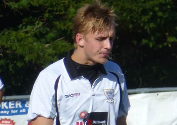 Tristan Jarvis scored a hat-trick in Bexhill United's 4-0 win at home to Saltdean United