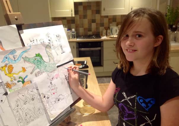 Tilly Smith has a 'passion' for drawing