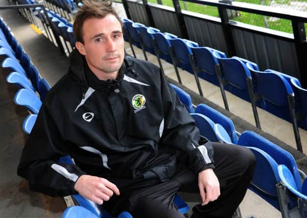 In the hot seat. Gary Charman is one of Horsham's youngest ever managers. photo by Steve Cobb