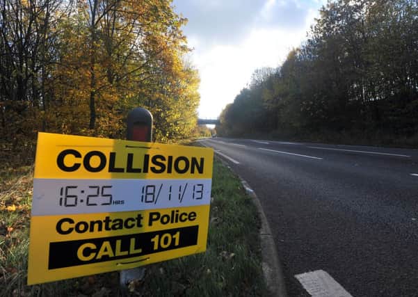 19/11/13- Collision scene on the A21 Robertsbridge by-pass.