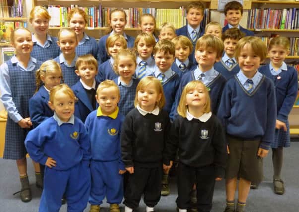 The twins and triplets of Pennthorpe School in Rudgwick