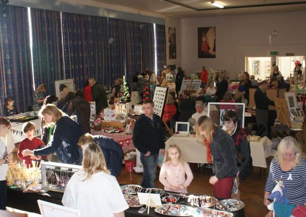The Adult Education Department at Claverham Community College in Battle held their Christmas Craft Market  last Saturday 23 November.