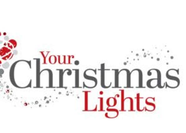 Your Christmas lights
