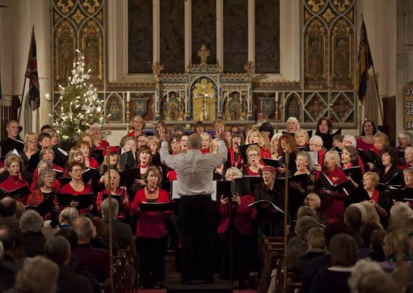 Forgotten Carols & Seasonal songs. Sound Waves Hastings Community Choir. All Saints Church, Hastings.