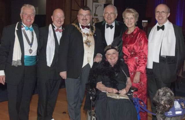 Distinguished guests at the Carpenter Box 90th birthday celebration ball. Picture by Lex Ballentine