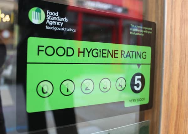 Food Hygiene Rating (picture supplied by HDC).