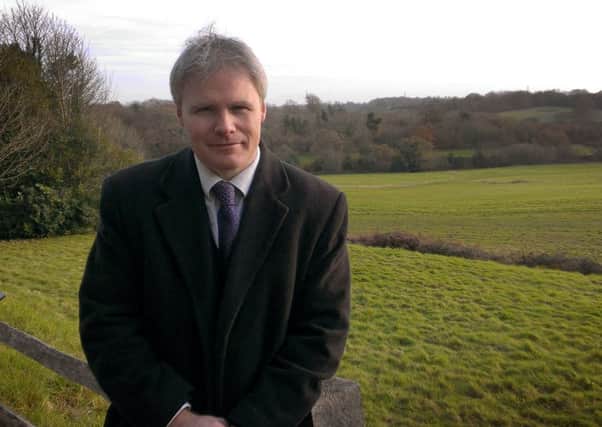 Roy Porter, Properties Curator, English Heritage.
Pictured with the battle field in the background.
2/11/13
