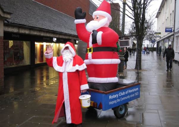 Santa set to take to the streets with his Rotary helpers