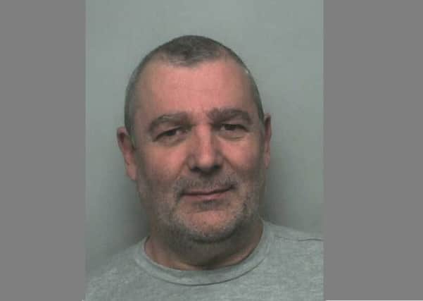 Keith Tamkin, 52, Broomcroft Road, Felpham
PICTURE SUPPLIED BY SUSSEX POLICE