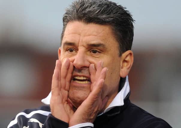 Crawley Town manager John Gregory