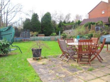 Garden at home for sale through PCM on the outskirts of St Leonards