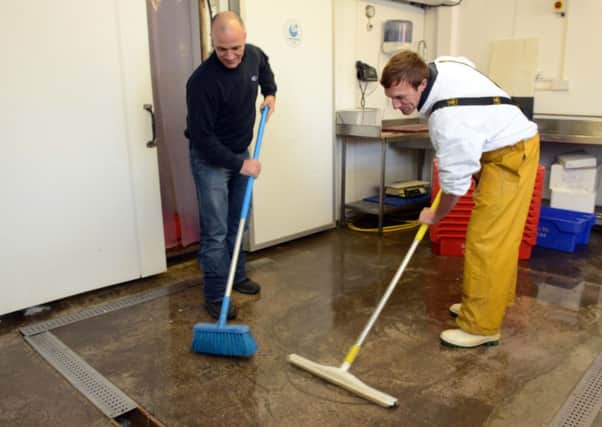Mopping up at Browns Seafoods
