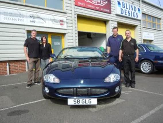 Jagtechnic - preparing for an epic car drive in aid of St Wilfrid's Hospice