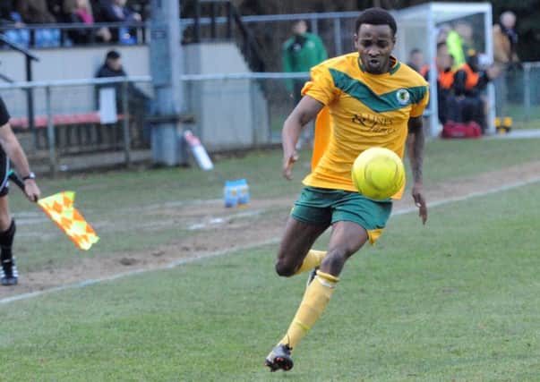 Tony Nwachukwu (pictured) and Billy Dunn have impressed in both games having been left out the previous game - photo by Steve Cobb