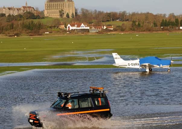 S50517H13

Flooding at Shoreham Airport on Friday morning