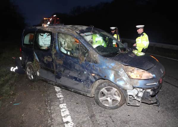 A man suffered a serious arm injury in a collision on the A27. Picture by Eddie Mitchell