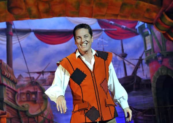 Brian Conley is fabulous as Robinson Crusoe  Picture by Keith Pattison