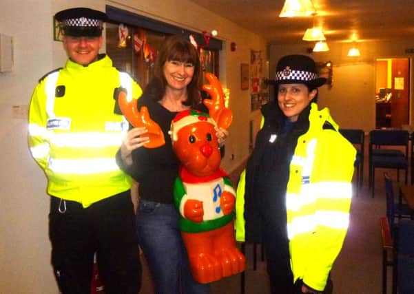 Police reunite Rudolph and Nicky K-S at the Brow Surgery, Burgess Hill