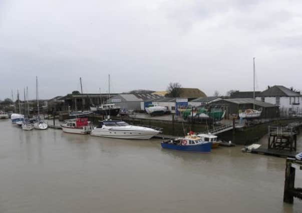 West Bank in Littlehampton, which is near to where the flooding is expected to hit