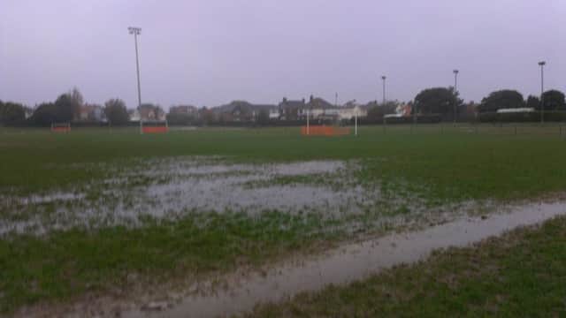 Bexhill United's game at home to Broadbridge Heath has been postponed due to a waterlogged pitch