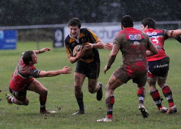 Worthing Raiders Rugby Club in action