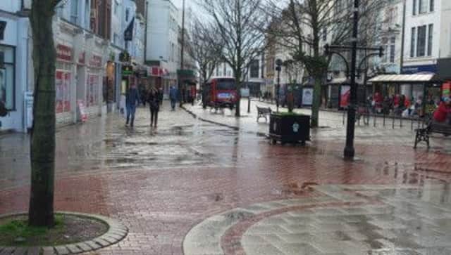 Quiet trading in Worthing town centre over the Christmas period affected trade