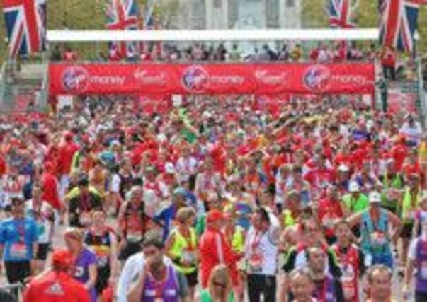 This year's London Marathon takes place in April