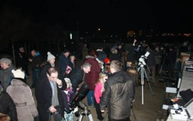 Worthing Astronomers Stargazing Live event at Splash Point on Friday/Saturday