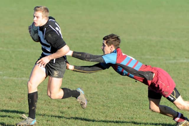JPCT 130114 Rugby, Pulborough v Hove. Photo by Derek Martin